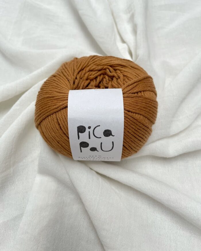 Hilado Pica Pau-100 gramos Worsted-PP007-MARRON CLARO