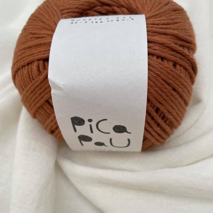 Hilado Pica Pau-100 gramos Worsted PP008 MARRON