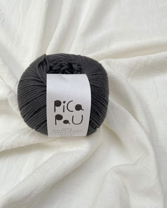 Hilado Pica Pau-100 gramos Worsted-PP039 GRAFITO