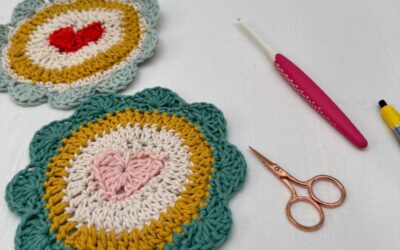 Porta taza + corazón