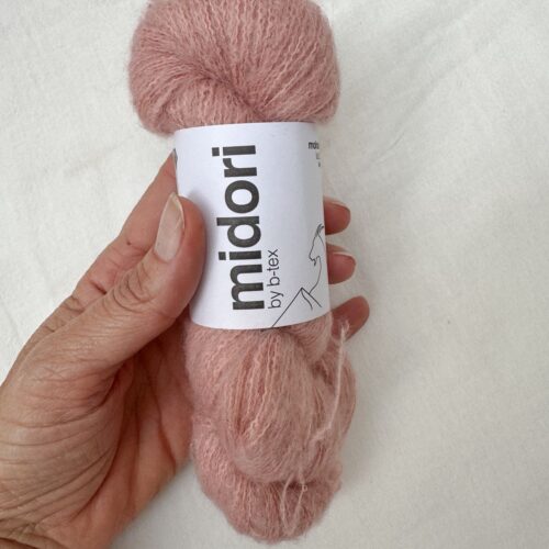 Mohair rosa pálido