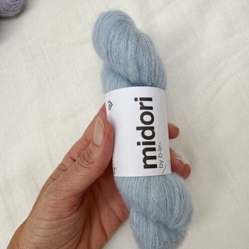 Mohair celeste